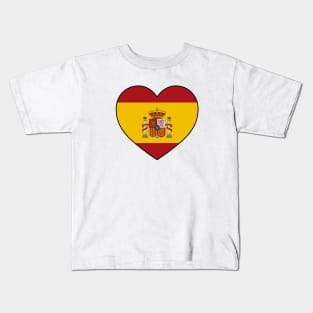 Heart - Spain Kids T-Shirt